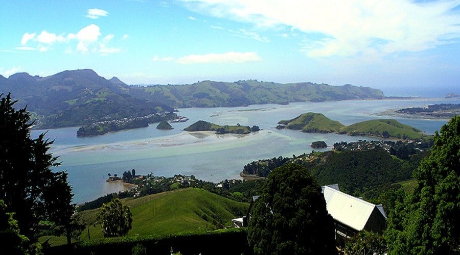 Otago Harbour, Dunedin, New Zealand