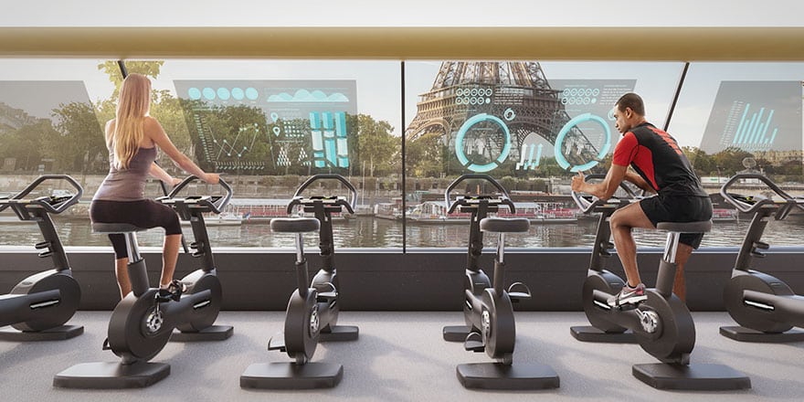 image Gimnasio flotante floating gym power generator paris paris carlo ratti associati 2