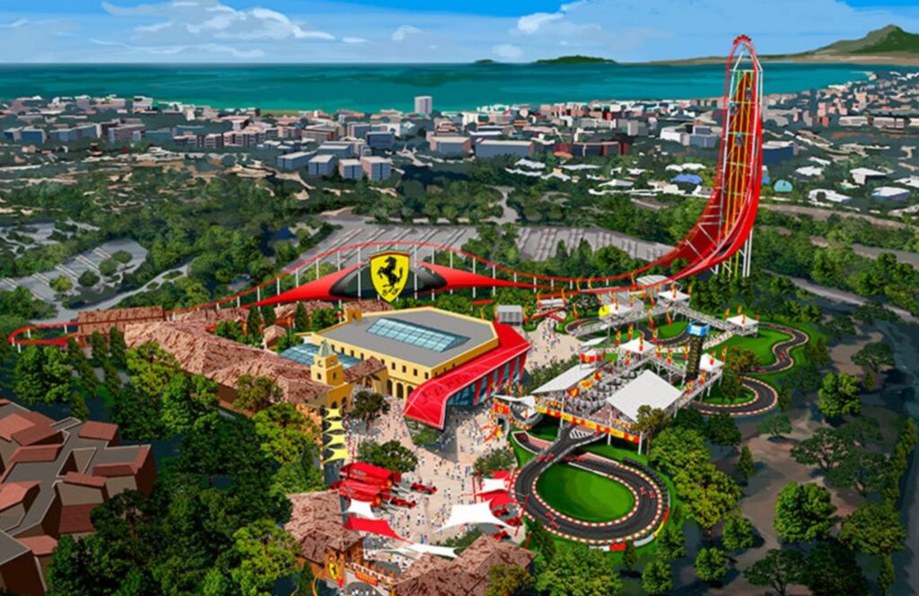 madrid Abrió el primer parque de diversiones de Ferrari en Europa image Toledo ferrari land spain