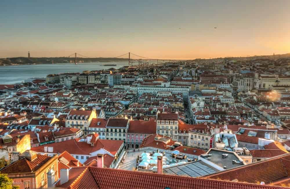 Vista de Lisboa, Portugal