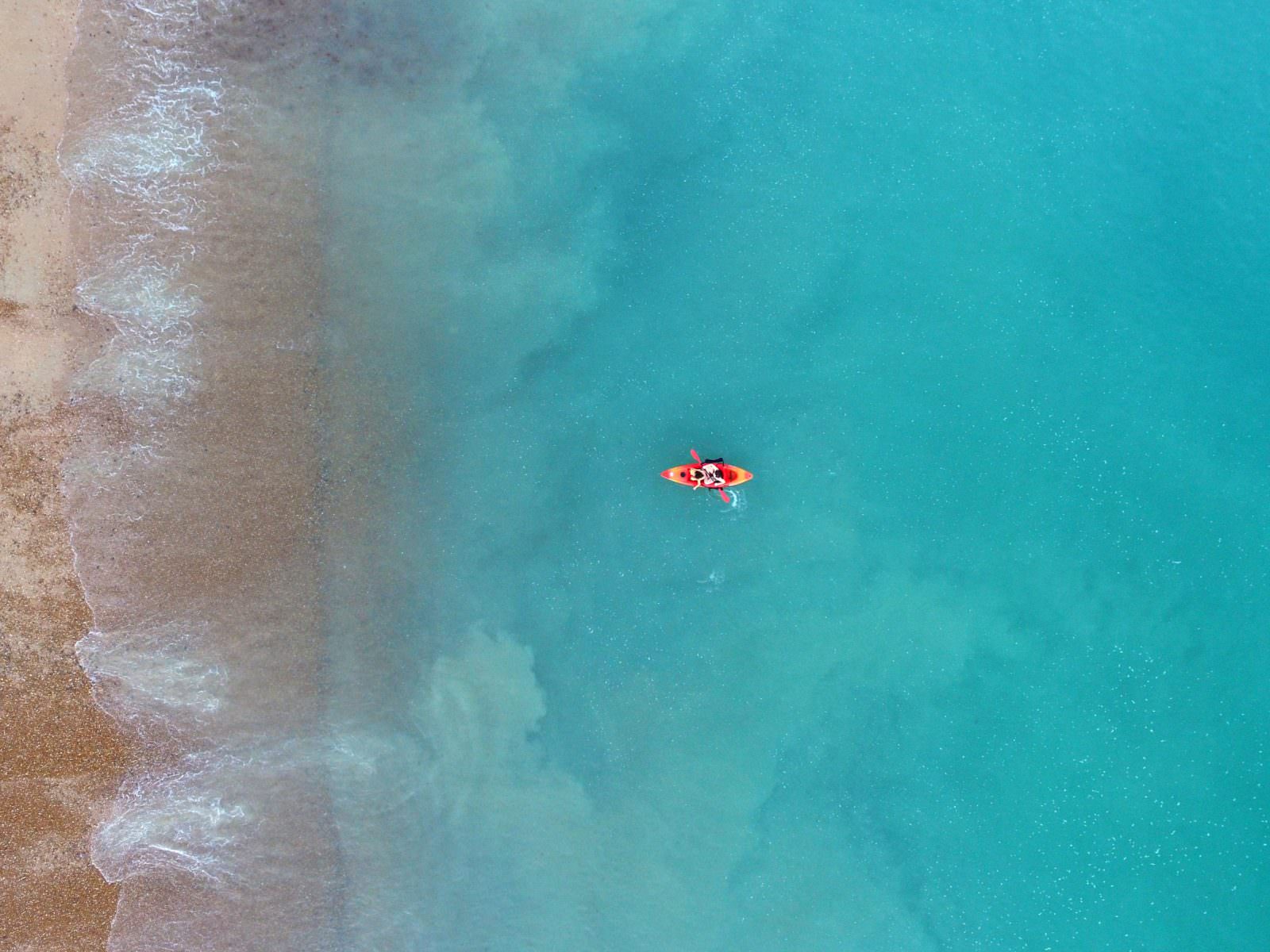 Kayak en Grecia