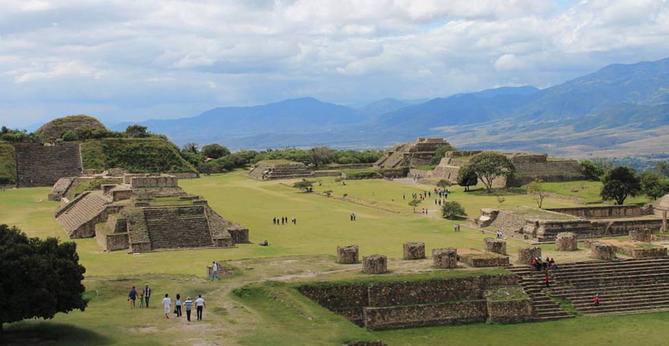 image oaxaca Zapotec ruins of Monte Alban