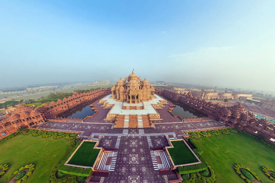 image India tr akshardham india 900