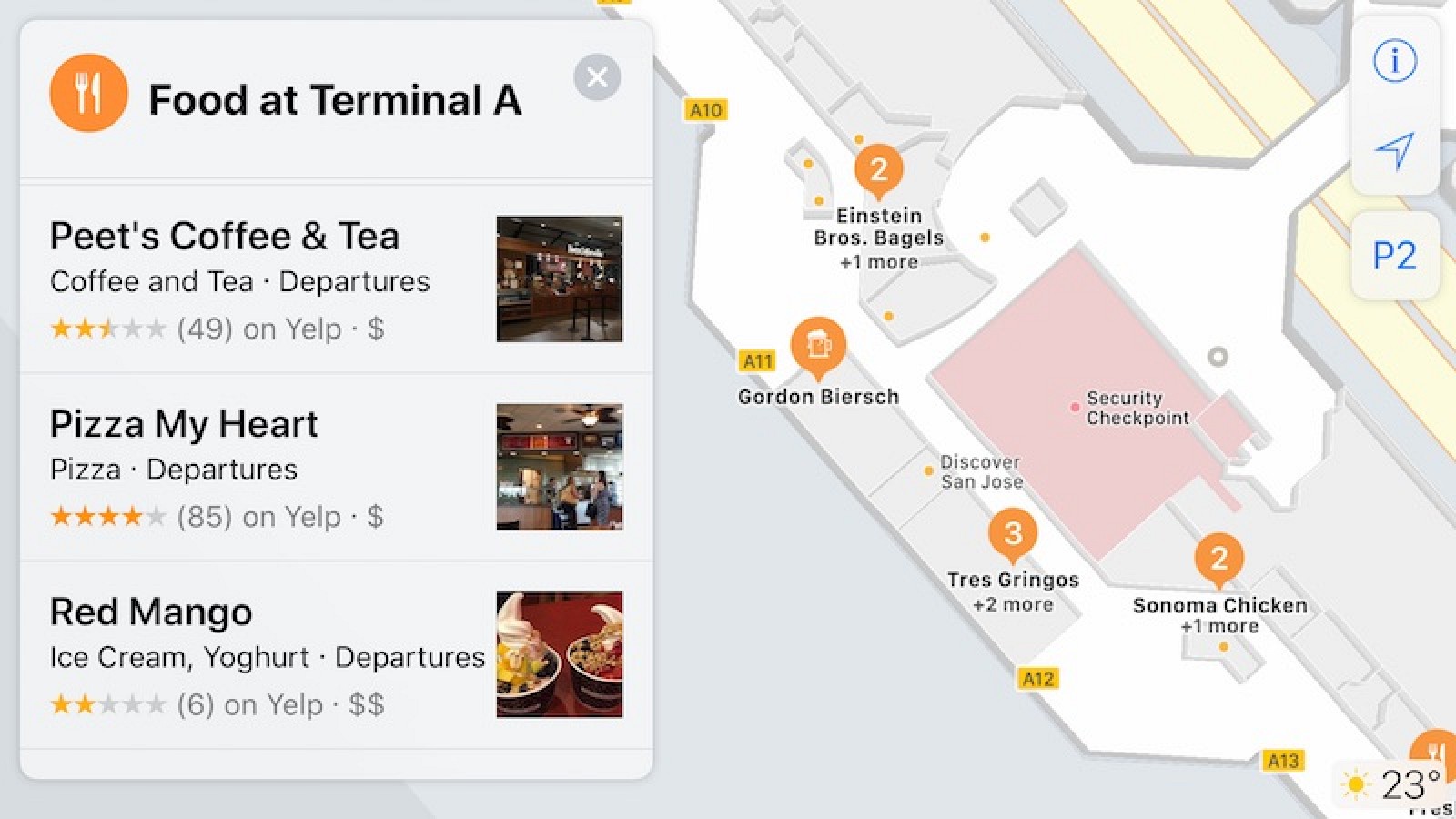 image apple maps airport indoor map