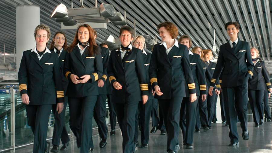 image Lufthansa female pilots