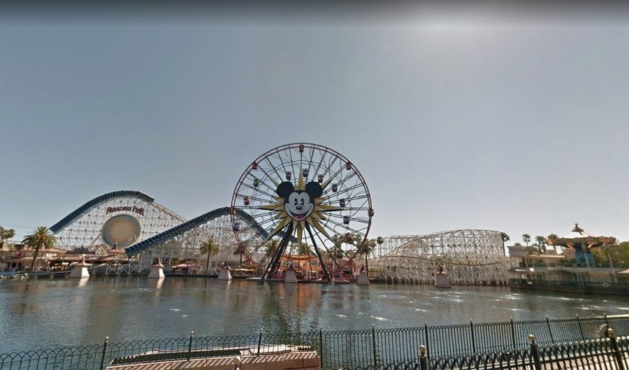 image google street view parques de disney 1