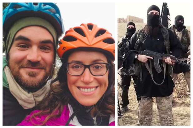 image couple bikes through isis territory to prove humans are kind and gets killed