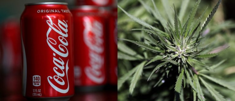 image coca cola cannabis