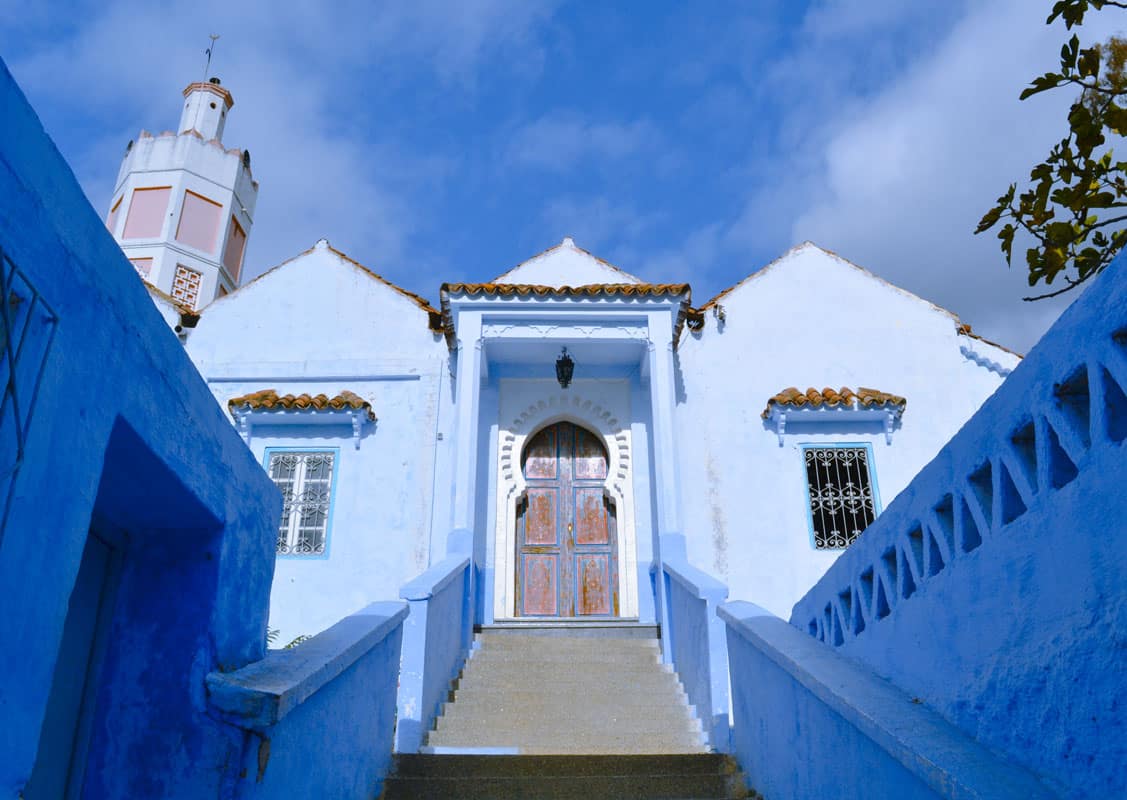 image casa azul chefchaouen