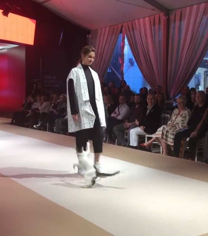 image gatito stray cat istanbul fashion show vakko esmod 5bd6c9183ebb6 700