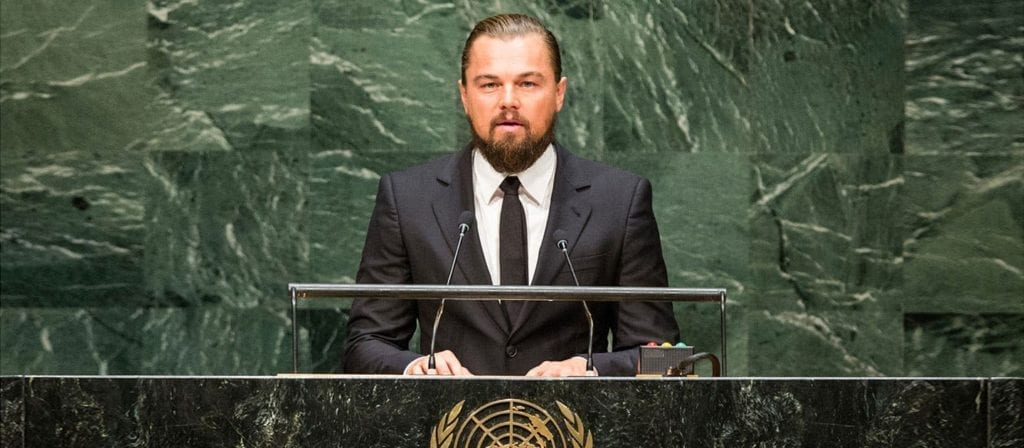 image DICAPRIO UN CLIMATE SUMMIT