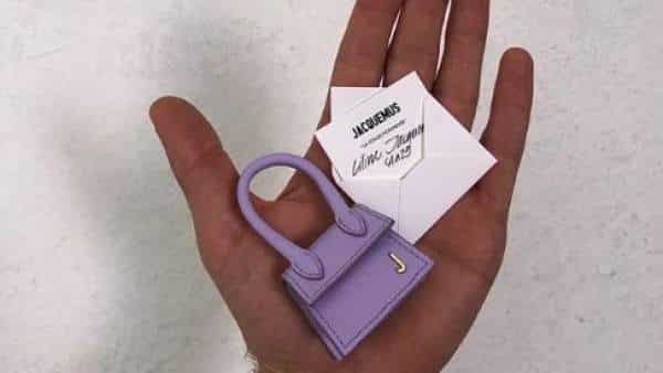 Este es el bolso más pequeño del mundo: microscópico y con