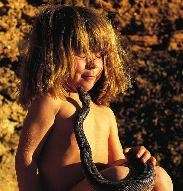 image mowgli real nina crecio africa entre animales tippi 5