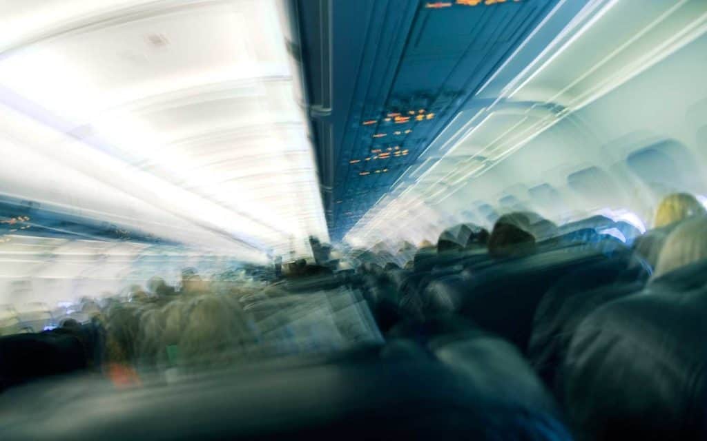 image shaky plane cabin TURBULENCE0418