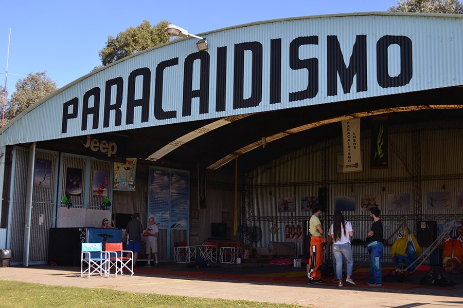 Paracaidismo en Buenos Aires