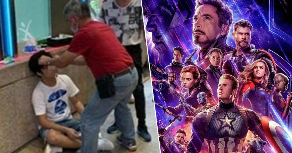Fanáticos de Avengers golpearon a un hombre fuera del cine después de spoileara a los gritos el final de Endgame image Avengers Fan Attacked 1