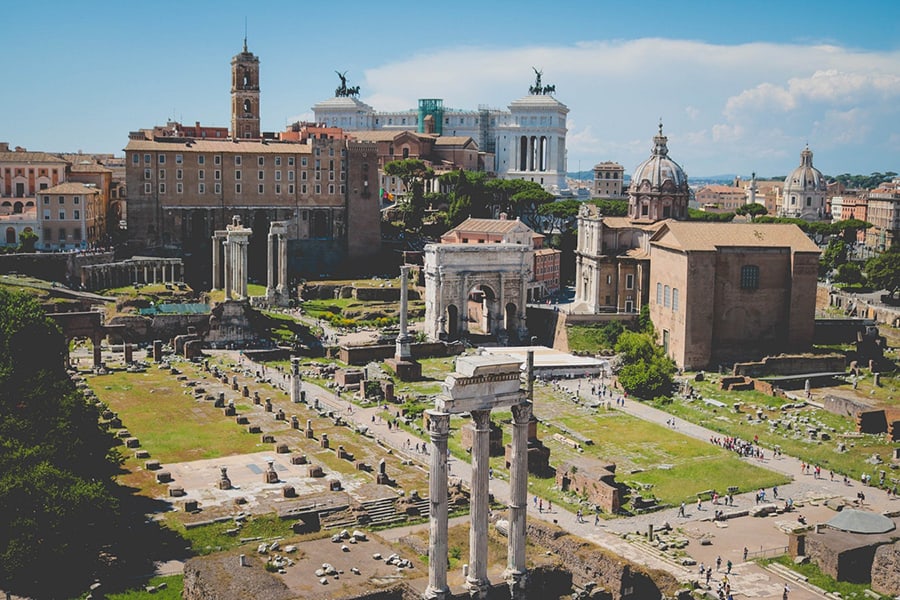 Lugares para conocer en Roma: Foro Romano