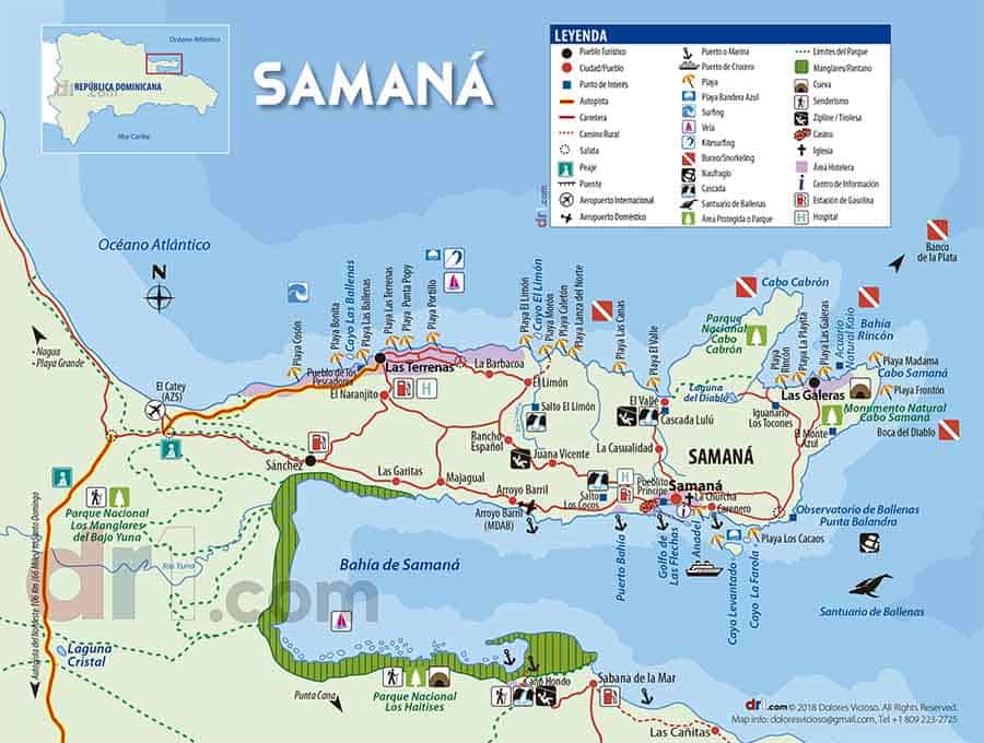 image Mapa Samana