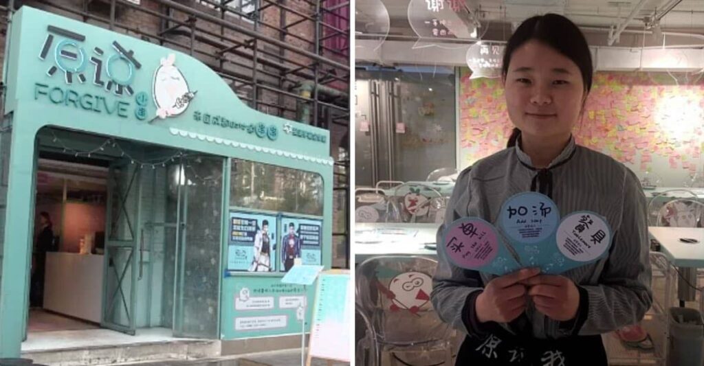 Restaurant en China integra a personas sordas: los meseros atienden usando los colores image china