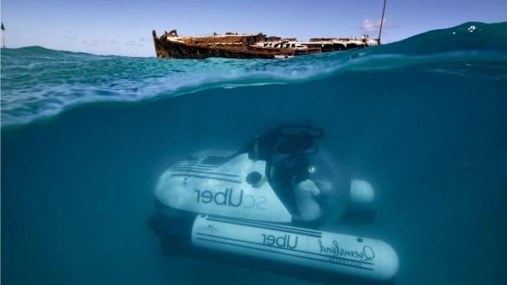 image Gran Barrera de Coral uber and queensland bring rideshare submarine to the great barrier reef 137497