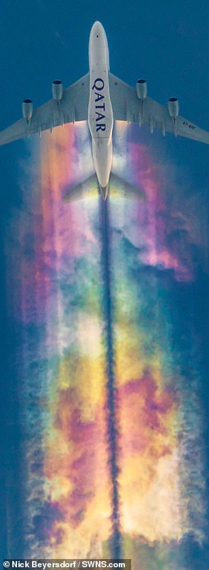 image 14359876 7103833 Colourful clouds are emitted from the jets of the aircraft m 99 1559665679762