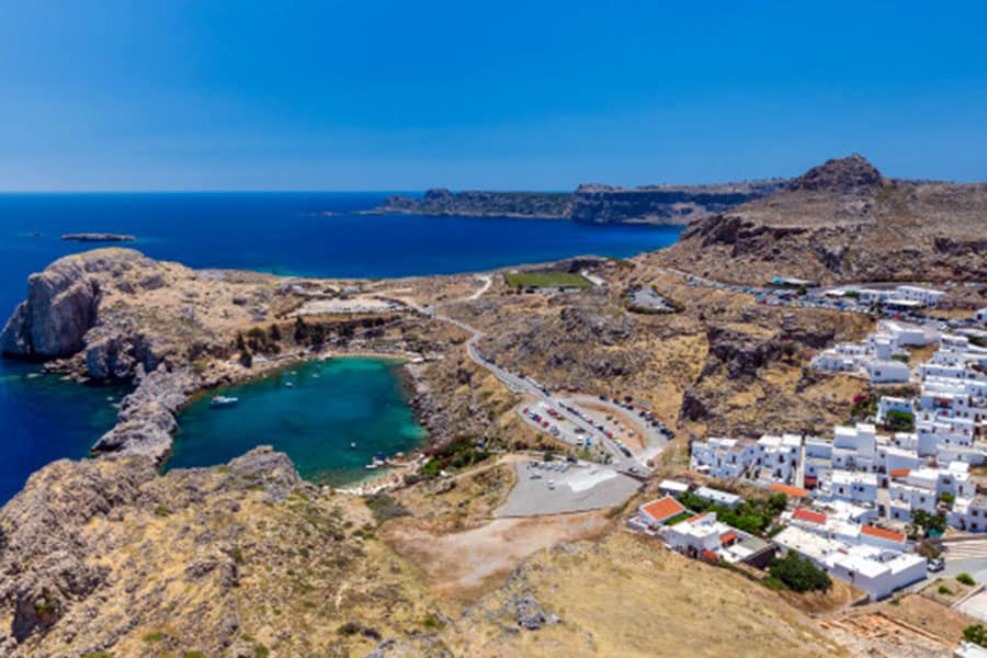 image Qué hacer en Grecia Barrio Lindos