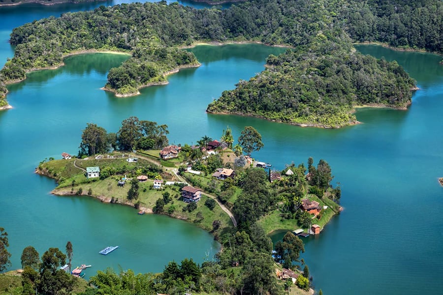 Cómo llegar al Peñón de Guatapé Colombia
