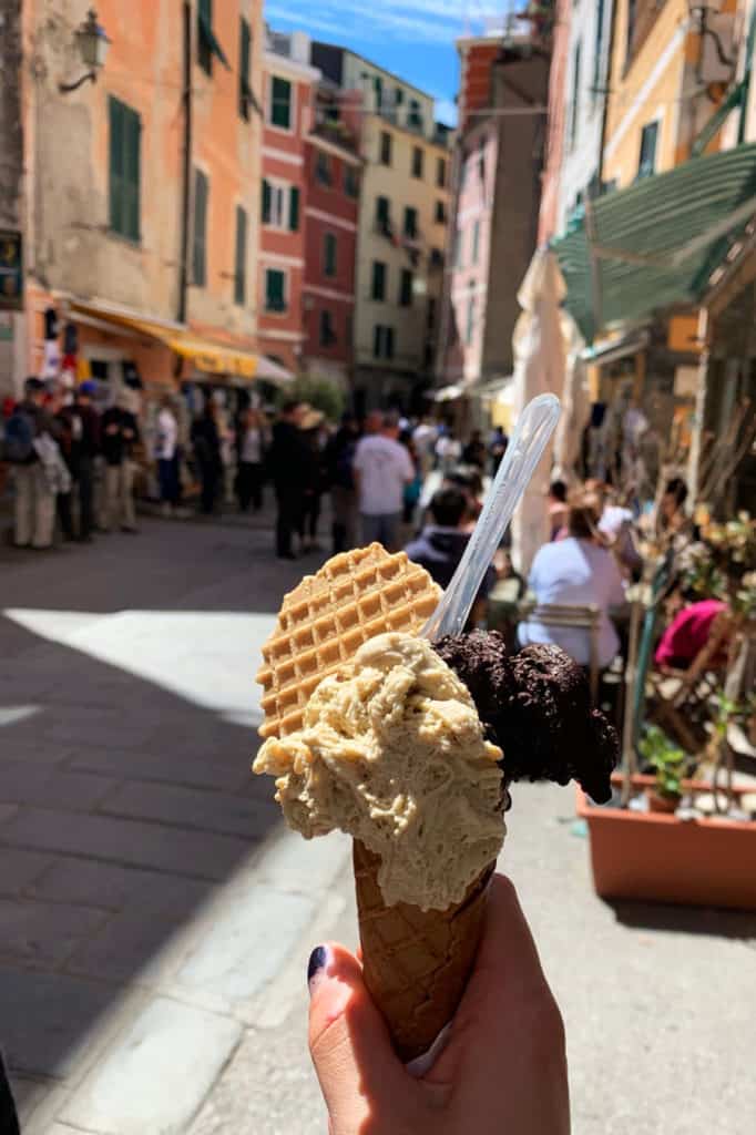 image que ver en cinque terre gelato