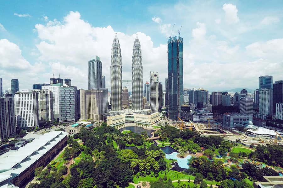 Torres Petronas en Kuala Lumpur