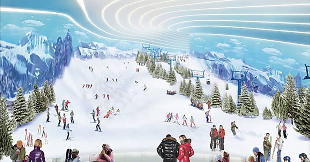 image American Dream ski pavilion 1