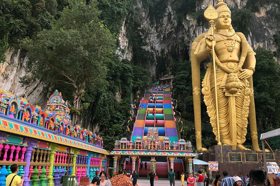 image cómo llegar a las cuevas de Batu Batu Caves Kuala Lumpur 1