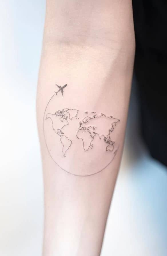 Tatuajes de aviones