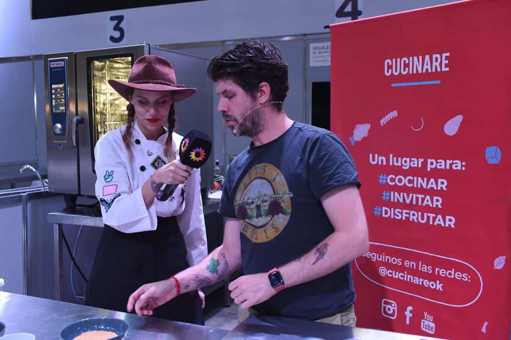 Paulo Airaudo y Cucinare TV