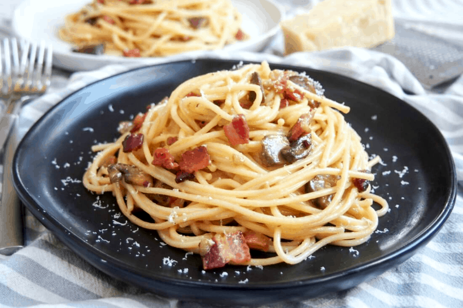 Que comer en Roma: Spaghetti alla carbonara