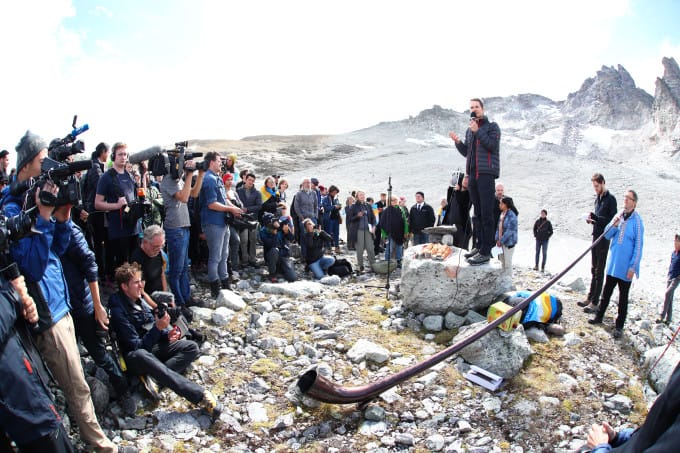 image Swiss Glacier Funeral Reuters 2