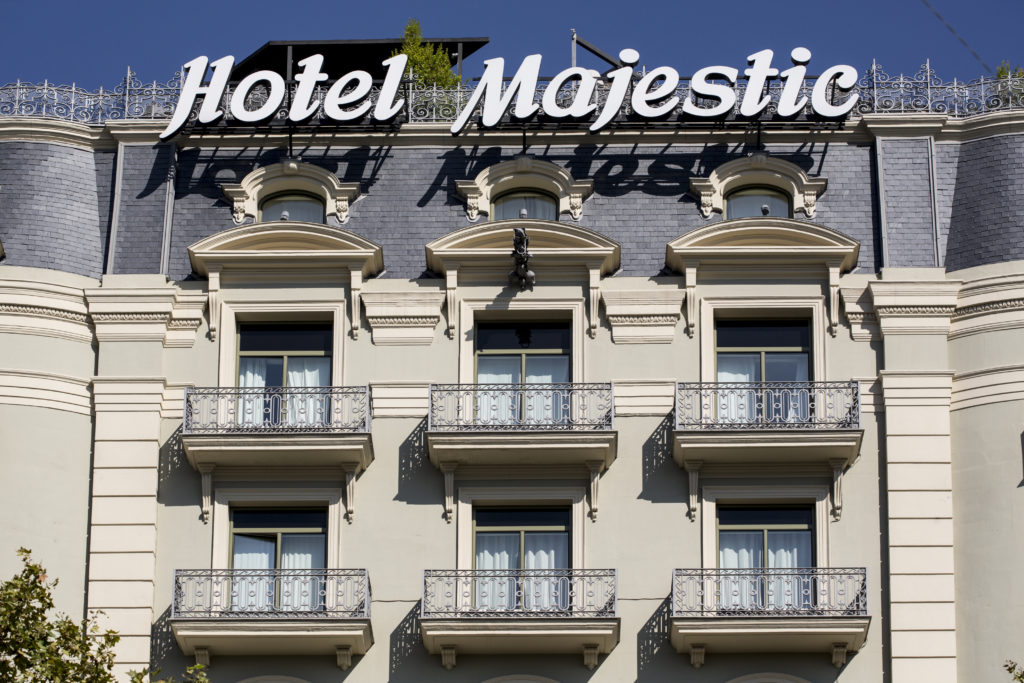 image façade of Majestic Hotel Spa Barcelona