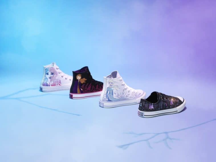 image converse disney frozen 2 sneakers for kids adults