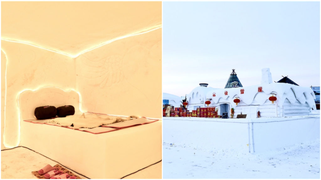 China inaugura un nuevo hotel hecho de nieve y hielo, ¿te atreves a dormir a -5 C? image FotoJet 23