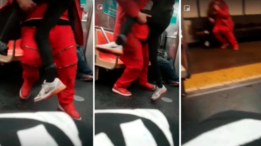 esquí Registraron el momento exacto en que un hombre intenta secuestrar a una joven en el metro de Nueva York image donuts de Krispy Kreme Diseño sin título 2020 01 02T124500.768