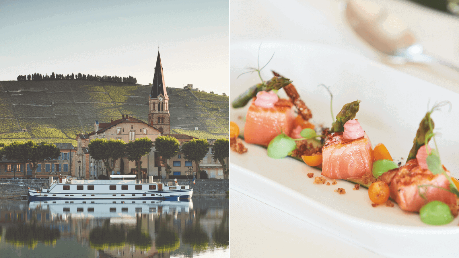 Conoce Epicurean Burgundy un crucero en el que puedes cenar cada noche en un restaurante estrella Michelín 1