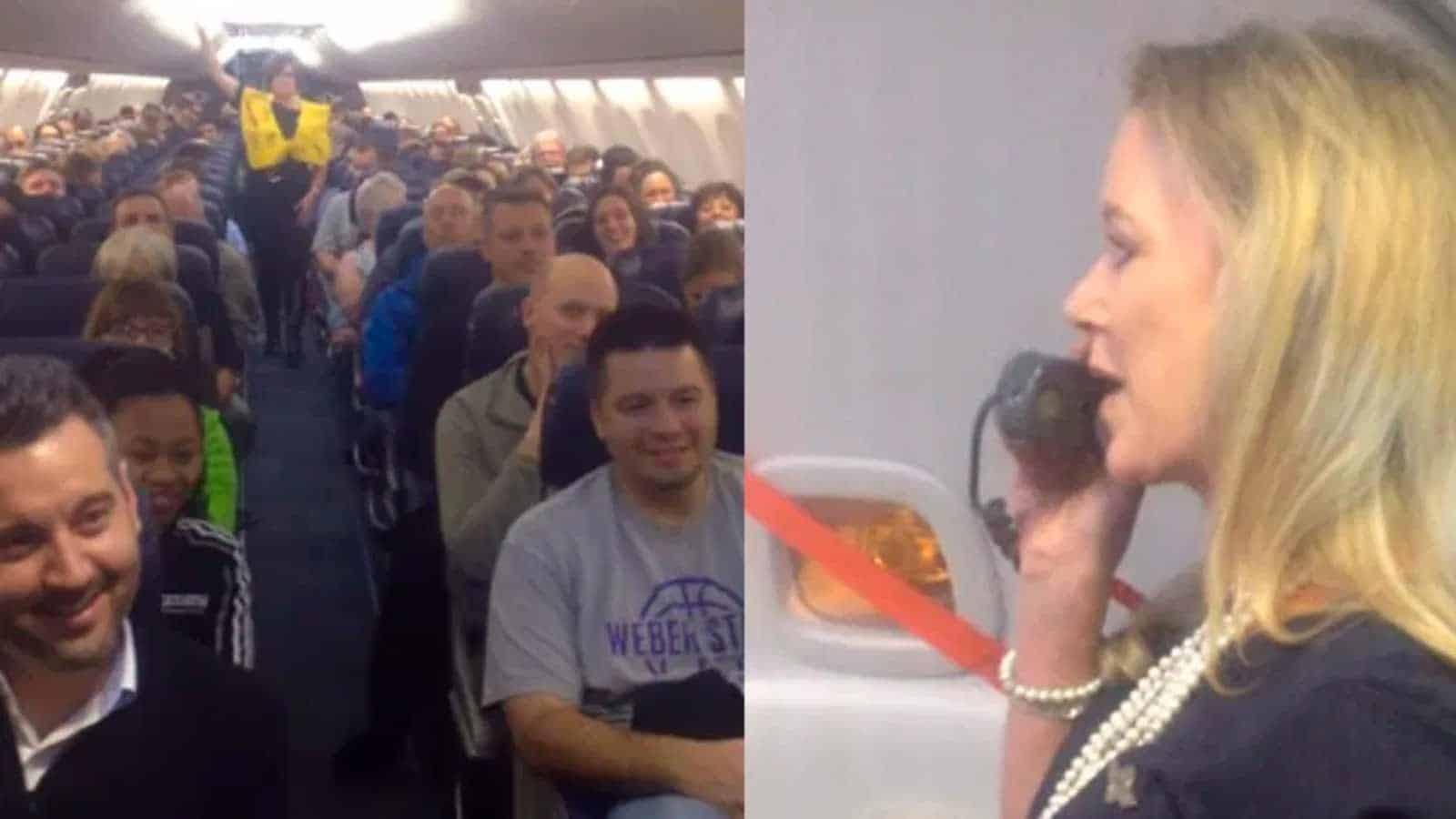 Coronavirus El extremo método de azafatas de Southwest Airlines para entregar las viandas a los pasajeros a bordo