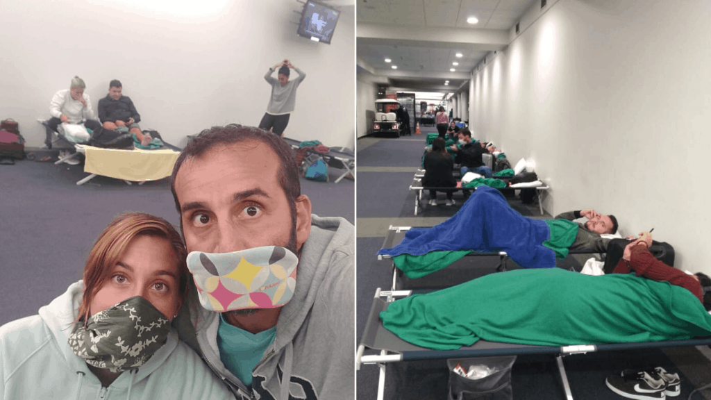 image De turistas a refugiados crónicas de turistas argentinos que quedaron varados por el mundo y duermen en aeropuertos acondicionados para el aislamiento 1