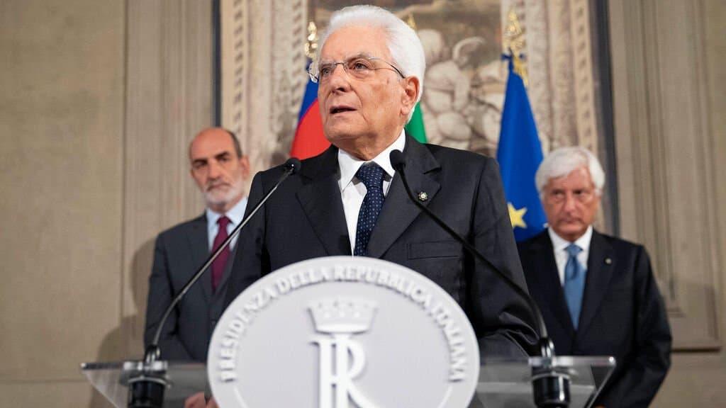 Italia-Sergio_Mattarella-Decreto Ley anti despidos coronavirus