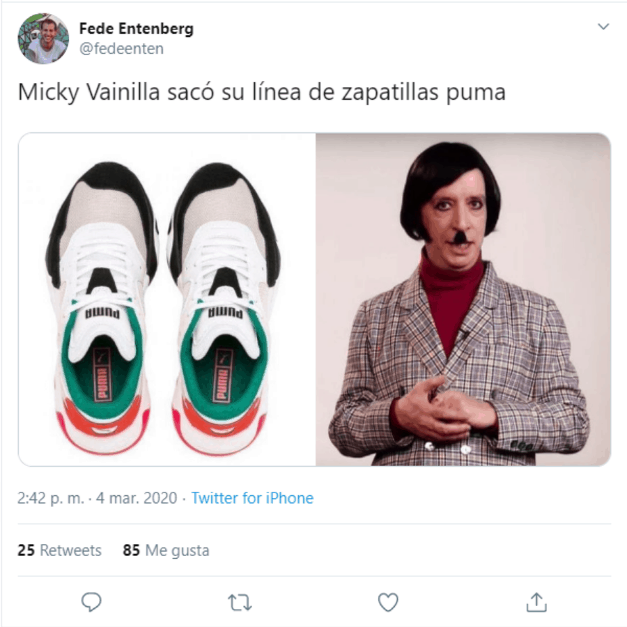 image Puma lanzó un nuevo modelo de zapatillas y usuarios señalaron un insólito parecido con la cara de Adolf Hitler 4