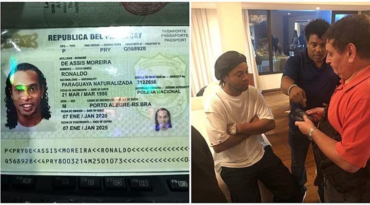 Ronaldinho-Arrested-In-Paraguay-Over-Fake-Passport