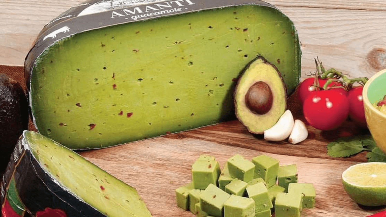 Una empresa holandesa presenta Amanti Guacamole, un queso que morirías por probar 1