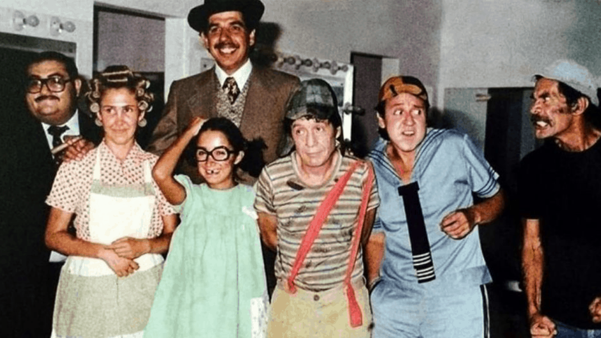 Parte del elenco de El Chavo del 8. (Foto: Televisa