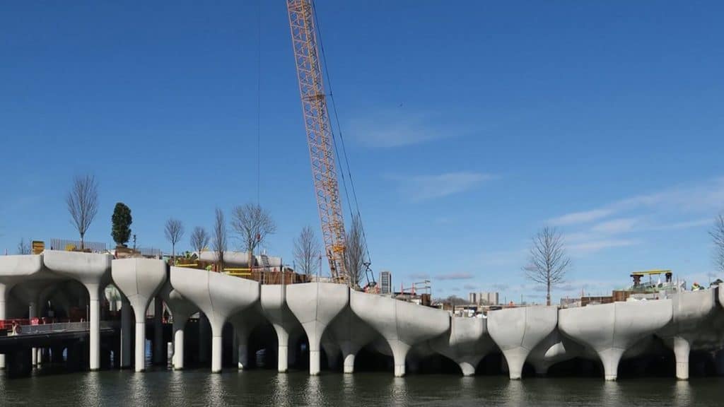 image A pesar del caos por Covid 19 Nueva York avanza en la construcción de un nuevo parque flotante 8 1