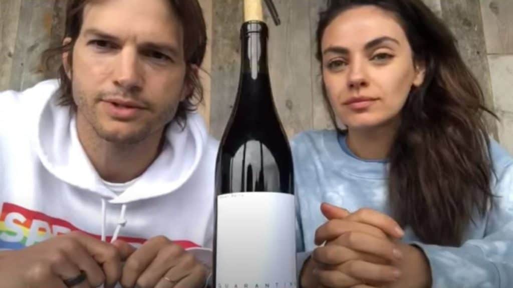 image Ashton Kutcher y Mila Kunis lanzan su propio vino para recaudar fondos destinados a la lucha contra el coronavirus 6