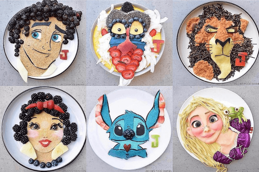 image El auge del food art Esta madre sorprende creando platos saludables inspirados en personajes de cuentos y dibujos animados 76